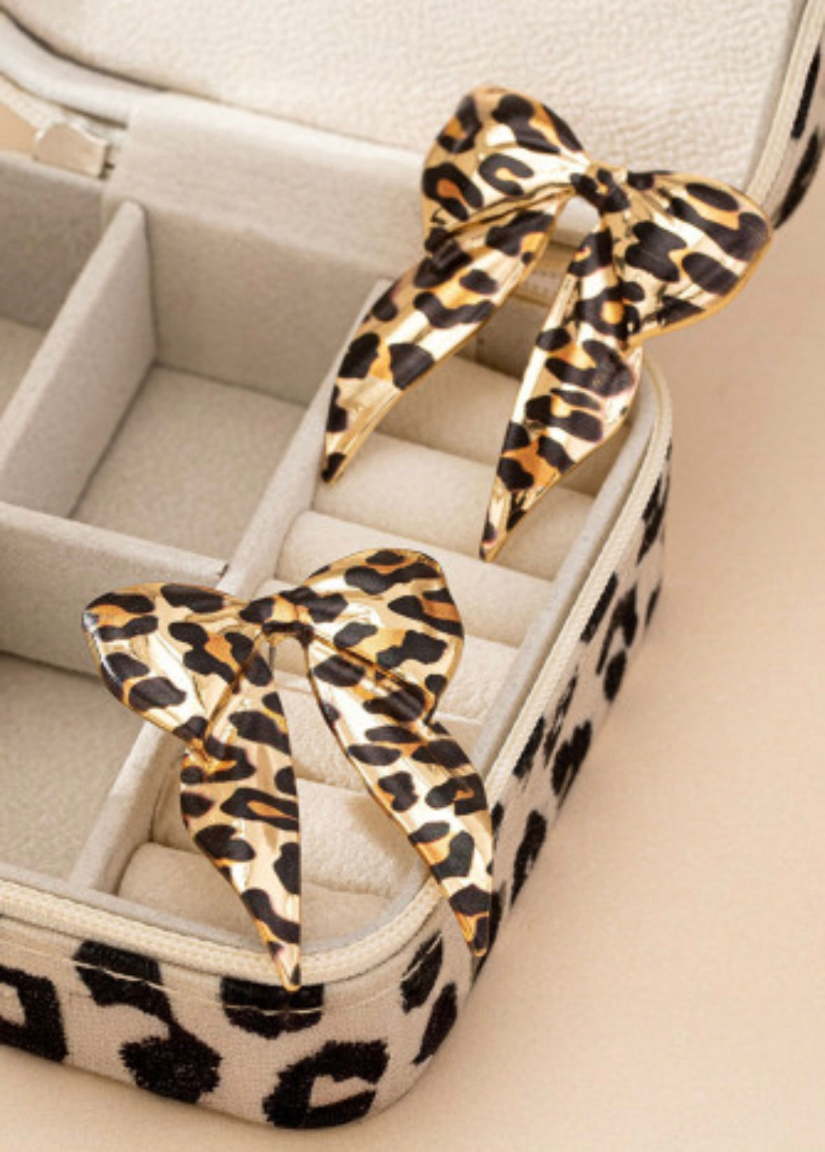 Leo Bow Earrings