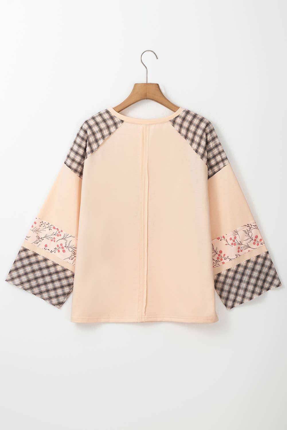 Floral Patchwork Heart Sweatshirt